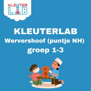 Training KleuterLab gr 1-3 Wervershoof (puntje NH) maa 15 feb, 22 maa en 12 apr 2027 (15.30-17.30)