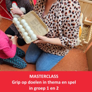 Online masterclass Grip op doelen in thema en spel in groep 1-2 - 28 sept 2026 (19.30-20.30)