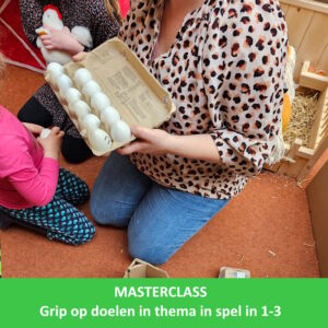 Online masterclass Grip op doelen in thema en spel in groep 1-2-3 - 28 sept 2026 (19.30-20.30)